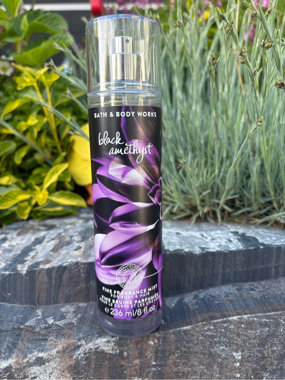 Bath & Body Works Black Amethyst Fragrance Mist - Purple & Black